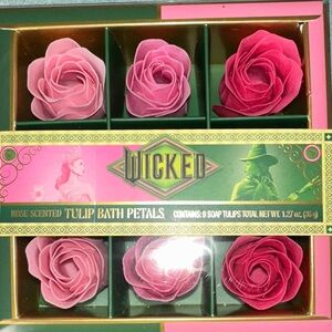 Wicked 🌹Rose🌹Scented Tulip Bath Petals - 3 Shades of Delicate Pink Petal Soaps